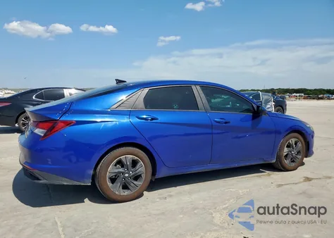 2021 Hyundai Elantra Sel z USA, uszkodzony, nr VIN 5NPLS4AG6MH010003